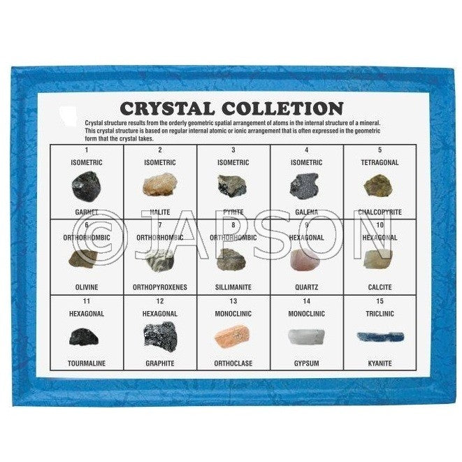 Crystal Collection, Set of 15 Crystal Collection, Set of 15